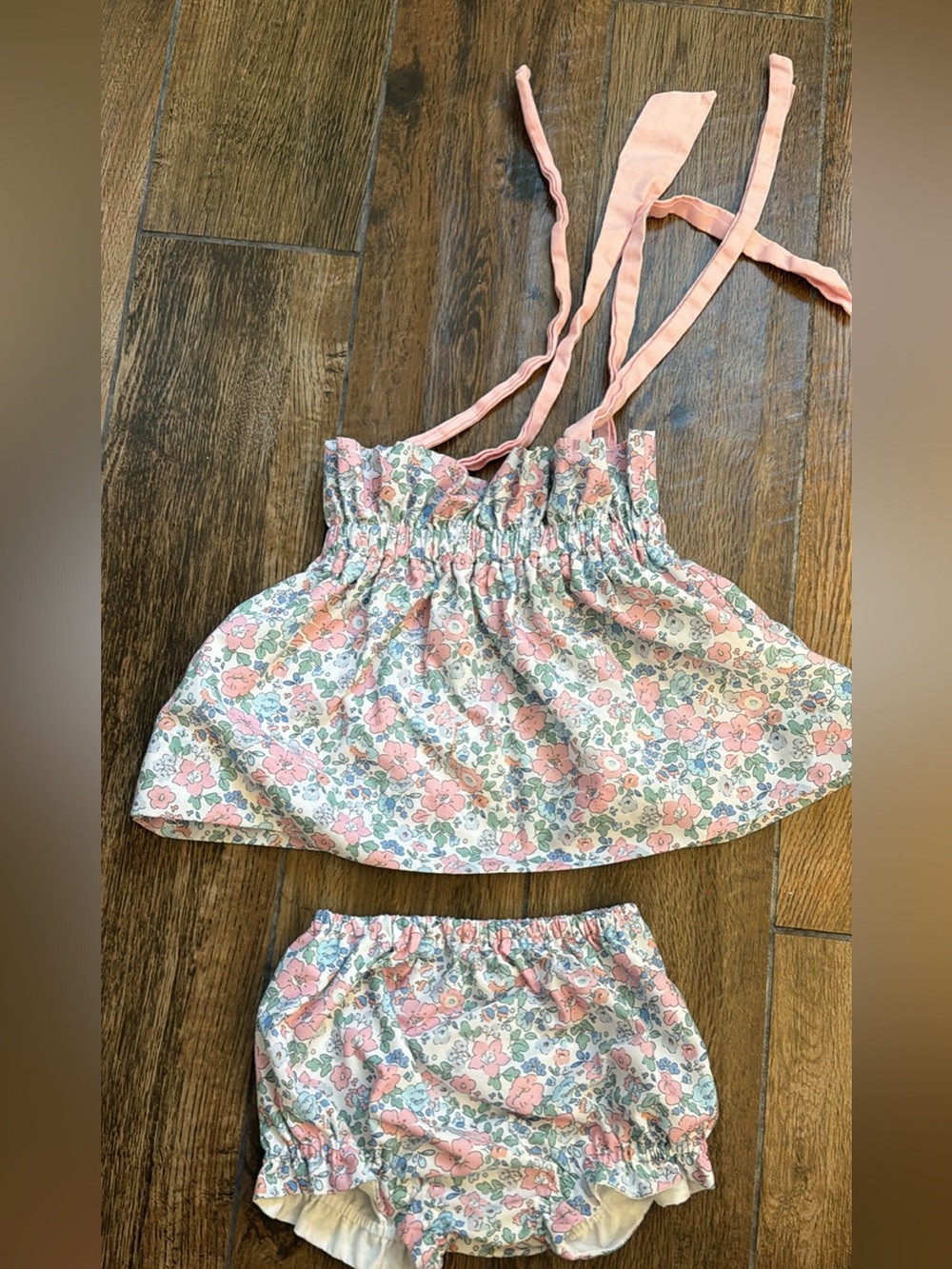 Smocked Cecil and Lou bloomers set 18 months